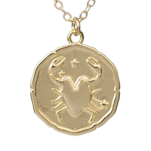 Cancer Zodiac Necklace